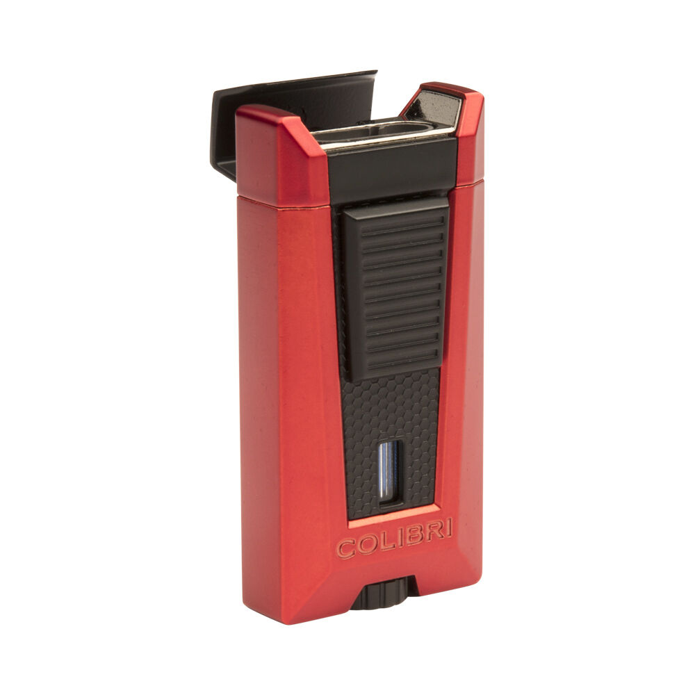 Stealth 3 Triple Flame Red/Black Lighter, , jrcigars